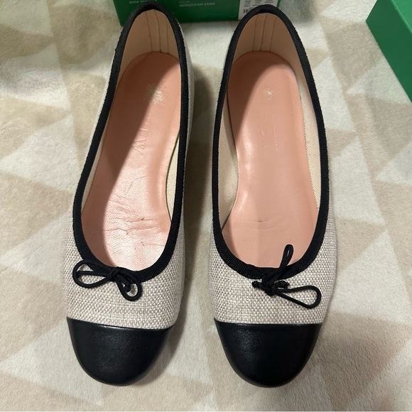 J crew Zoe cap toe ballet flats in Spanish canvas - Picture 3 of 5